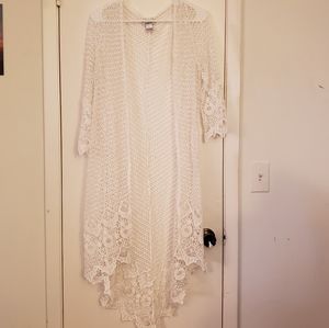 Lovely Lace Duster Cardigan
